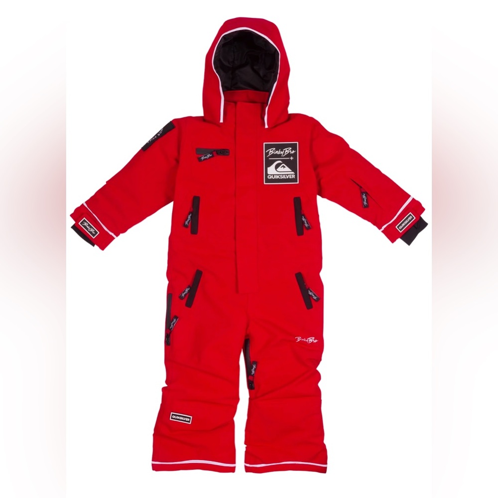 Binky Bro & Quicksilver Snow Suit Toddler 6T Spanish Red NWT